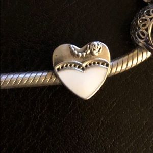 Reversible groom/bride Pandora charm